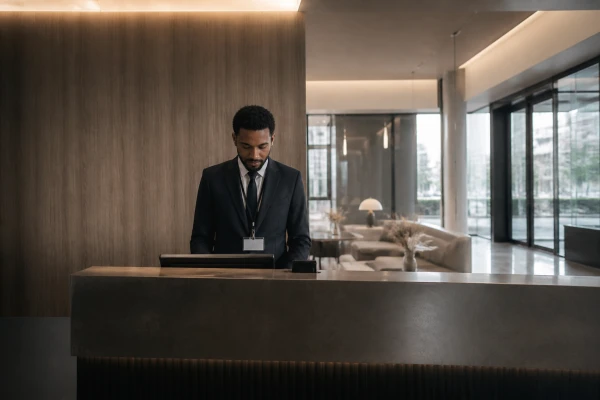 Agent d'accueil immeuble Courbevoie