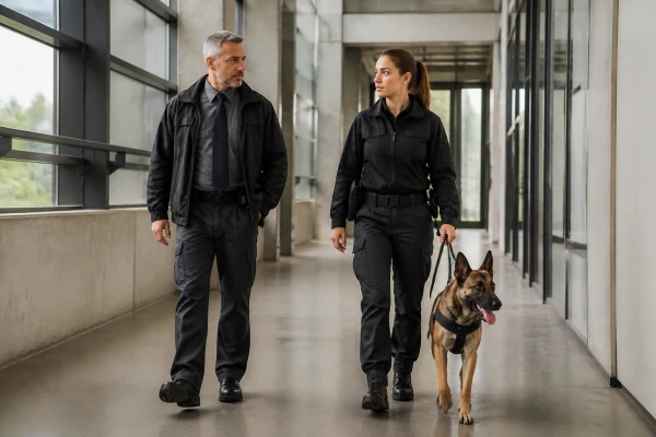 Maîtres-chiens sécurité Courbevoie